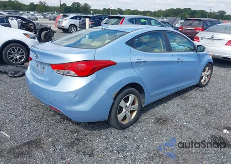 2013 Hyundai Elantra Gls z USA, uszkodzony, nr VIN KMHDH4AE0DU624242